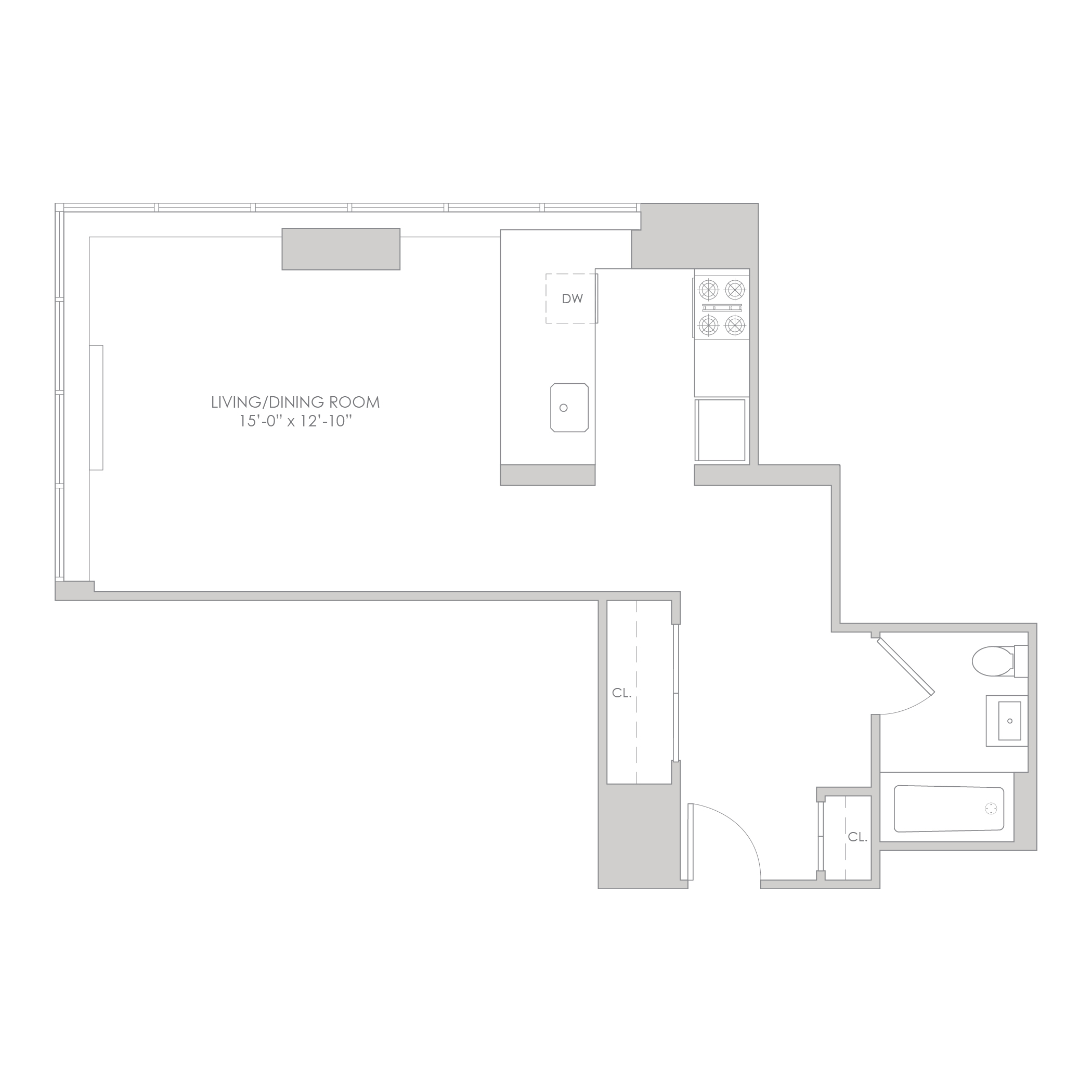 Floor plan layout diagram for M  8-20  EMP GRW SH